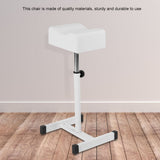 Height Adjustable Cosmetic Chair Home Shop Comfortable Seat Cushion Stool White V1294-YM0901-JY15047