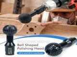 woodworking carving and polishing set, angle grinder accessories, wood carving tools, wood grinding V1107-146-19751-BLK-10MM