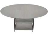 Round Dining Table, 47 inch Wood Table for 4-6 Person, Modern Circle Dinner Furniture, Leisure V952-YXCZBKTZMDBTZN3HRV0