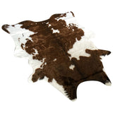 Brown Plush Faux Floor Rug 110x84cm Decorative Mat for Bedside V1366-AZ2-W-21005