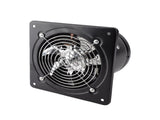190mm 40W 220V Wall Mounted Exhaust Fan Low Noise Home Bathroom Kitchen Garage Ventilation V1294-YM0901-JY04886-02
