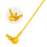 Pallet Buster, 104 cm Handle, 907 kg Weight Capacity, Q235 Carbon Steel, Heavy Duty Deck Wrecker V952-QGWWW4INCH00V293IV0