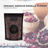 100g Organic Hibiscus Rosella Flower Crushed - Dried Herbal Tea Supplement V238-SUPDZ-40319463424080