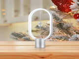 Silver Magnetic Balance LED Table Lamp USB-Powered, Dimmable Eye-Care Light with Award-Winning V1107-MAGNETIC BALANCE LED TABLE LAMP3
