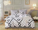 Ashwin Super King Size Quilt/Duvet Cover Set V493-MSK-458