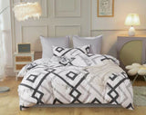 Ashwin Super King Size Quilt/Duvet Cover Set V493-MSK-458