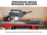 BAUMR-AG 2000W 350mm 14" Brick & Masonry Table Saw, Electric Tile Concrete Cutting, with Stand V219-TOLBCTBMTE3A
