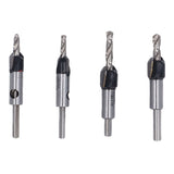 Countersink Drill Bit Set with Adjustable Depth Stop Counter Sink Drill Bits Tool Kit for V1294-YM0901-3114250040011