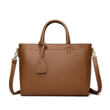 Women'S Tote Briefcase Commuting Bag Handheld Bag Cross-Body Bag Spacious Tote - Khaki - Size V1347-127-68639-KHK-31-11-24