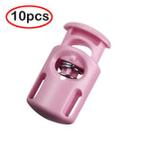 10 PCS Plastic Spring Cords for Drawstring, Paracord Toggle Stopper Clasp Elastic Shoeslace V1189-LWWAL-20260401-05888