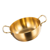 Korea Ramen Pot Stainless Steel Double Handle Fast Heating Ramen Noodle Cooking Pot for Induction V1294-YM0901-3118240003112