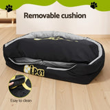 i.Pet Dog Bed XXL Large Jumbo Pet Calming Soft Sofa Cushion Mat Washable 130x90x26cm PET-BED-XXL130-BK