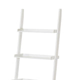 Sarantino Aster 5-Tier Ladder Shelf in White LDS-107-17-WH