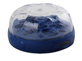 Egg Incubator 6 Eggs 15W Blue with Automatic Turner Egg Candler Display Temperature Control Poultry V1294-YM0901-3111230303813