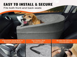 Dog Booster Car Seat Pet Car Seat for Small Medium Dog up to 24.9 kg Gray V952-CWZGQCZYTSQH1HCRMV0