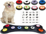 Dog Buttons for Communication, 8 Pcs Dog Talking Button Set, Speaking Button for Dogs with V1192-AZ-W-3045