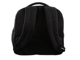 Pierre Cardin 30L Large Backpack Bag w 15" Laptop Sleeve Travel Luggage RFID - Black V563-PC-2647-BLACK