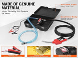 Fuel Transfer Pump, 12V DC 10 GPM 1/4 HP, Portable Electric Diesel Transfer Pump with Automatic V952-CYBMG10GPM147B515V9