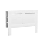 Artiss Bed Head Headboard Queen with Shelves - CABI White BED-HEAD-CABI-Q-WH