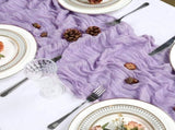 8 Pack Lilac Purple Cheesecloth Table 10Ft Easter Spring Lavender Gauze Cheese Cloth Table V1258-DP02-WO-695