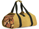 Cloth Tote Bag Wood Stakeholder Firewood Carry Outdoor, Storage Case Box V1192-AZ-W-29362