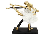 Romantic Couple Dancing Sculpture Decoration Resin Elegant Couple Ballet Dancer Statue Figurine V1294-YM0706-3115230054812