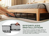 12 Pcs Under Sofa Barrier Pet Blocker for Cats with 20 Cable Ties, 37 x 17 x 12 cm V1237-ZY-917-035