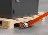 Prylever Bar, 2994 kg Weight Capacity, 1.4 m Carbon Steel Handle Lever Dolly, Pry Lever Bar with V952-HLQG60INCH66SB4AX001V0