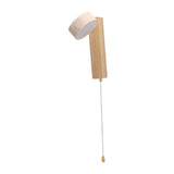 LED Wall Sconce Oak Wood Travertine Stone Modern Rotatable Wall Light Fixture Art Decor for Entryway V1294-YM0901-3119250058411