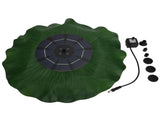 Solar Fountain Floating Solar Water Fountain with 3 Nozzles for Outdoor Pool Pond Garden V1294-YM0523-3111220050111