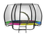 Kahuna 8ft Twister Springless Trampoline - Rainbow TRM-KAH-ELA-08D-RB