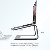 mbeat Stage S1 Space Grey Elevated Laptop Stand up to 16\" Laptop V186-MB-STD-S1GRY