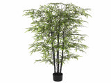 Premium Dense Artificial Black Bamboo 150cm V637-DP12581901