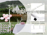 Stereoscopic Metal Garden Arch Arbor Wedding Pergola Trellis V178-66753