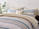 Luxe Loft Boho Quilted Comforter & Shams Trending 3Piece Set V745-MAB011078AJ3