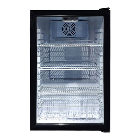 Kolner 130L Mini Bar Fridge Wine Drinks Glass Door Beverage Cooler Refrigerator FDG-YGE-BC-130L