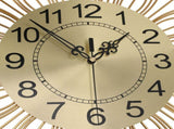 16.93in Large Wall Clock for Living Room Elegant Modern Silent Wall Clock with Pendulum Decor V1294-YM0901-3115250011311