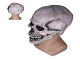 Scary Skull Mask with Movable Jaw Flexible Latex Halloween Costume Party Props Cosplay AccessoryDark V1294-YM0714-3117210187712