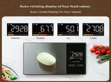 Smart Nutrition Food Scale with LED Display, Tracks Calories, Fat, Carbs & Protein via App, V1192-AZ-W-2921