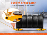 4PCS Machinery Skate Dolly Mover Skate 26455LBS/12T 4 Carbon Steel Wheels V952-GYXTKHSGFG46TAFK1V0