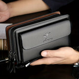 Men'S Clutch Bag Business Clutch Portable Clutch Men'S Accessories - Black - Size m V1347-918-98460-BLK-M