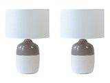 Botany Ceramic Table Lamp Set of 2 V558-LL-14-0118