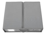 Grey Bed Sheet Organizer, Soft and Space-Saving with Easy Pull Handles V1192-AZ-W-25534