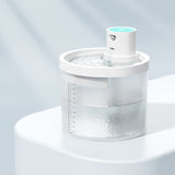 Blue Wireless Automatic Pet Water Fountain - 2.2L Motion Sensor Dispenser V888-ELOSUNG26020