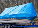 Manan Heavy Duty Tarp Tarpaulin 200GSM 7.3x9.15m CAR1051-24X30-BL