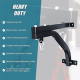 Heavy Duty Punch Bag Wall Bracket Steel Boxing Bag Holder for Home Gym V63-818933