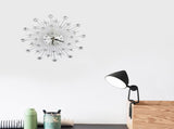 Fashion Luxury Diamond studded Metal Wall Clock Living Room Bedroom Decor V1294-YM0901-JY01479