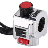 Motorcycle Handlebar Switch,7/8Inch Left And Right Control Switch Headlight Turn Signal Horn High V1188-MS-227-0933