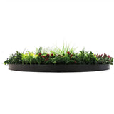 Slimline Artificial Green Wall Disc Art 100cm Colour Fresh UV Resistant V637-DP9865