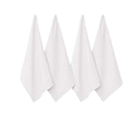 J Elliot Home Waffle Set of 4 Cotton Tea Towels 50 x 70 cm White V442-IDC-TEAT-WAFFLESETOF4-WHITE-RE